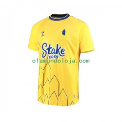 Camisola Everton Homem Equipamento Terceiro 2022-2023 Manga Curta